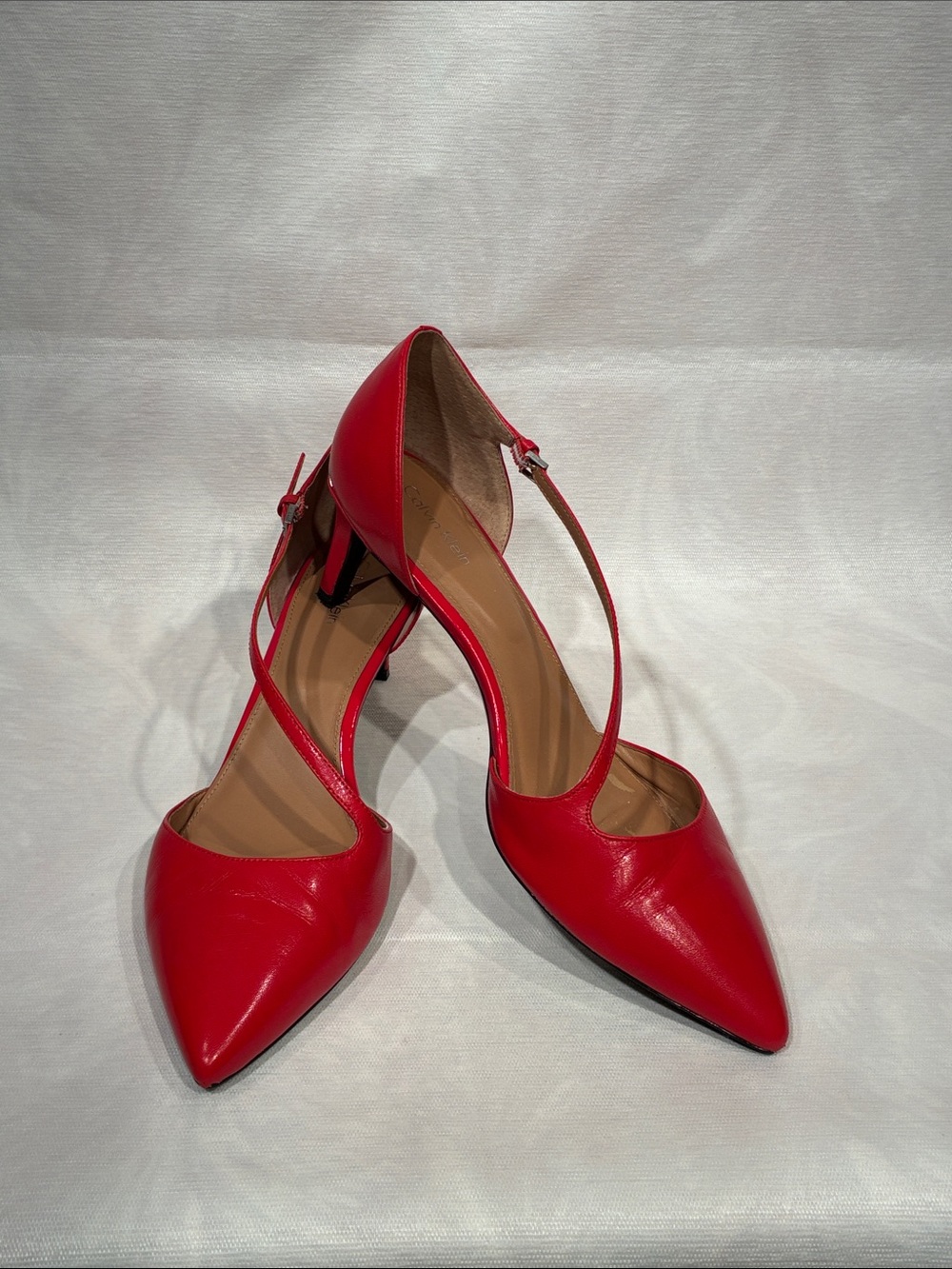 Calvin Klein Red Cross strap shoes